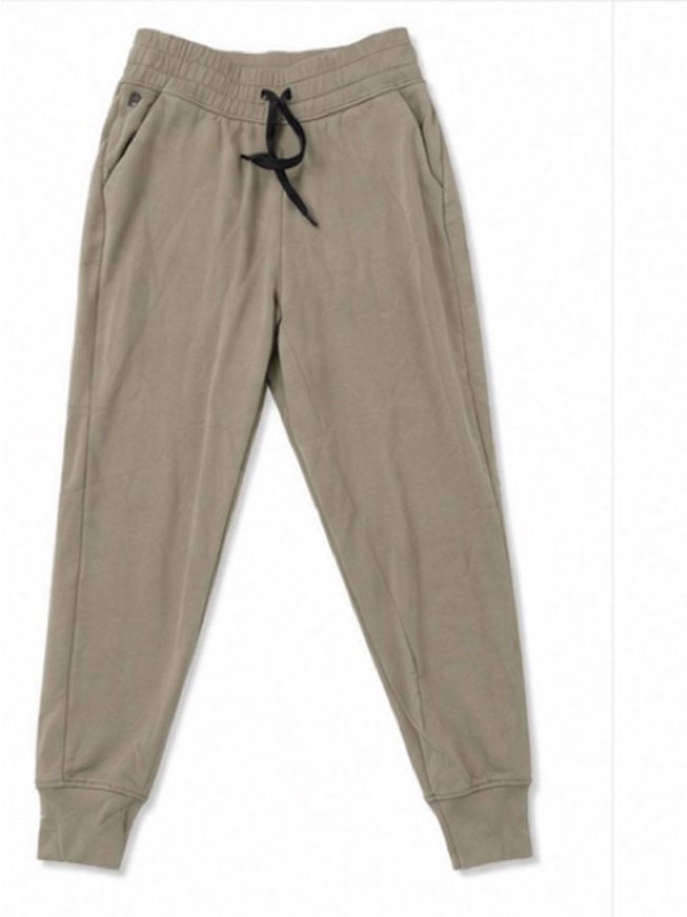Women's Olive Green Jogger Pants with Drawstring